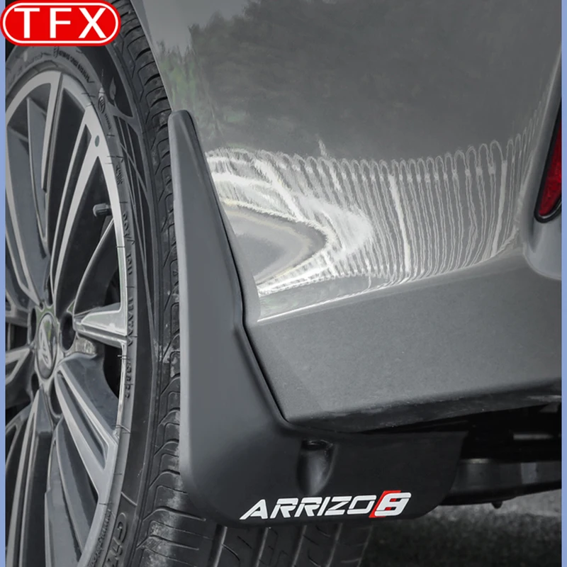 For Chery Arrizo 8 2022-2024 Car Mud Flap Special Wheel Fender Skin Modification Anti-mud Sand Flap No Hole Punching Installed