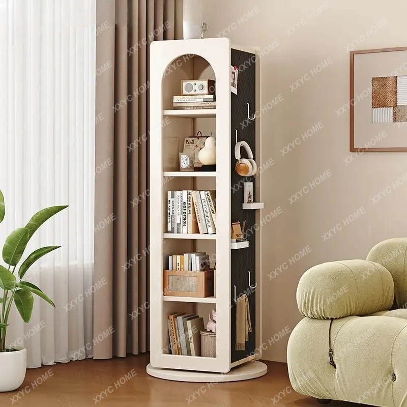 Rotating hanger bedroom floor full length mirror integrated living room home movable floor mirror