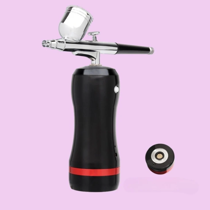 Water replenishing spray handheld cake model painting and coloring household oxygen injection instrument spray gun suit