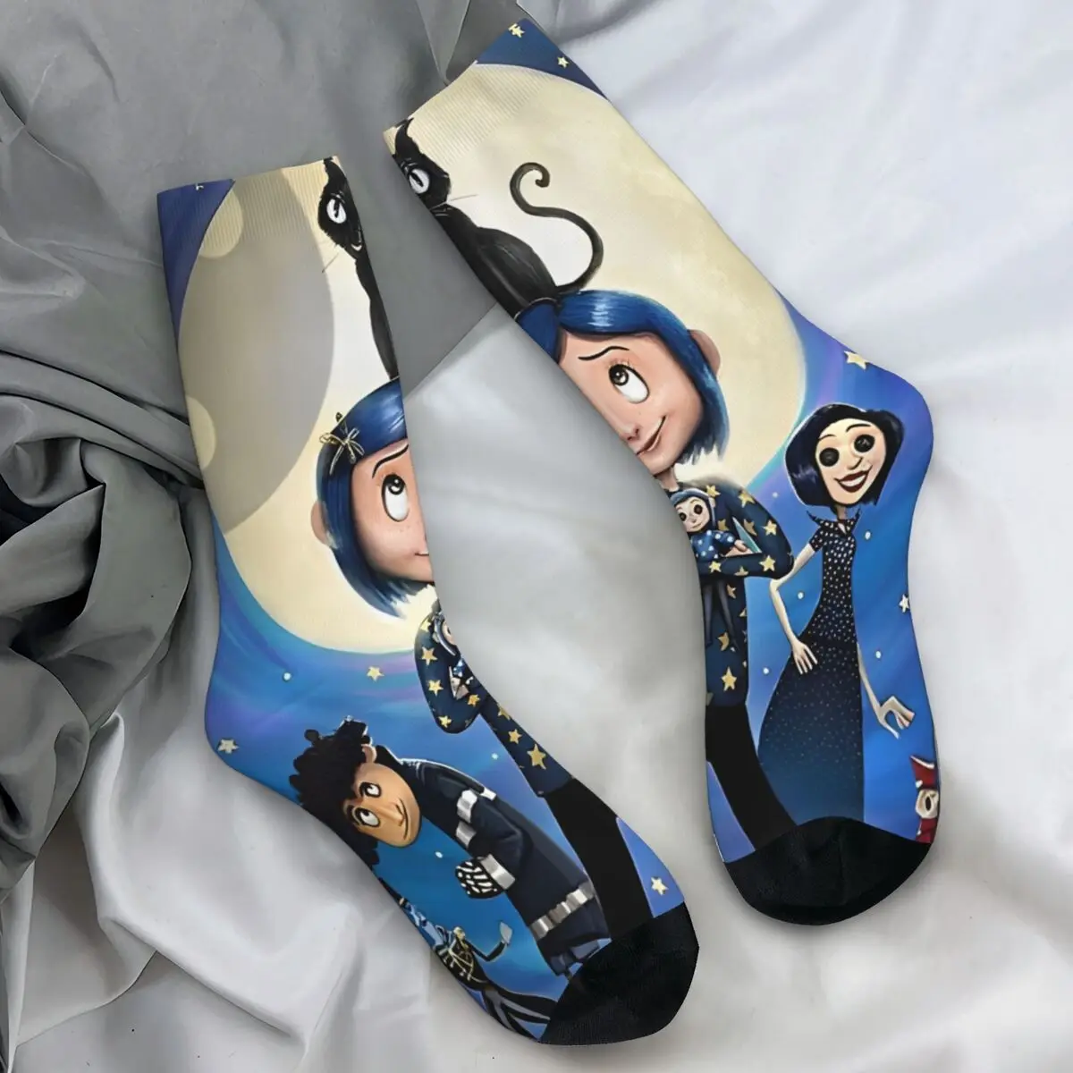 

Coralines Socks Fashion Stockings Spring Anti Skid Unisex Men Socks Soft Design Running Sports Socks