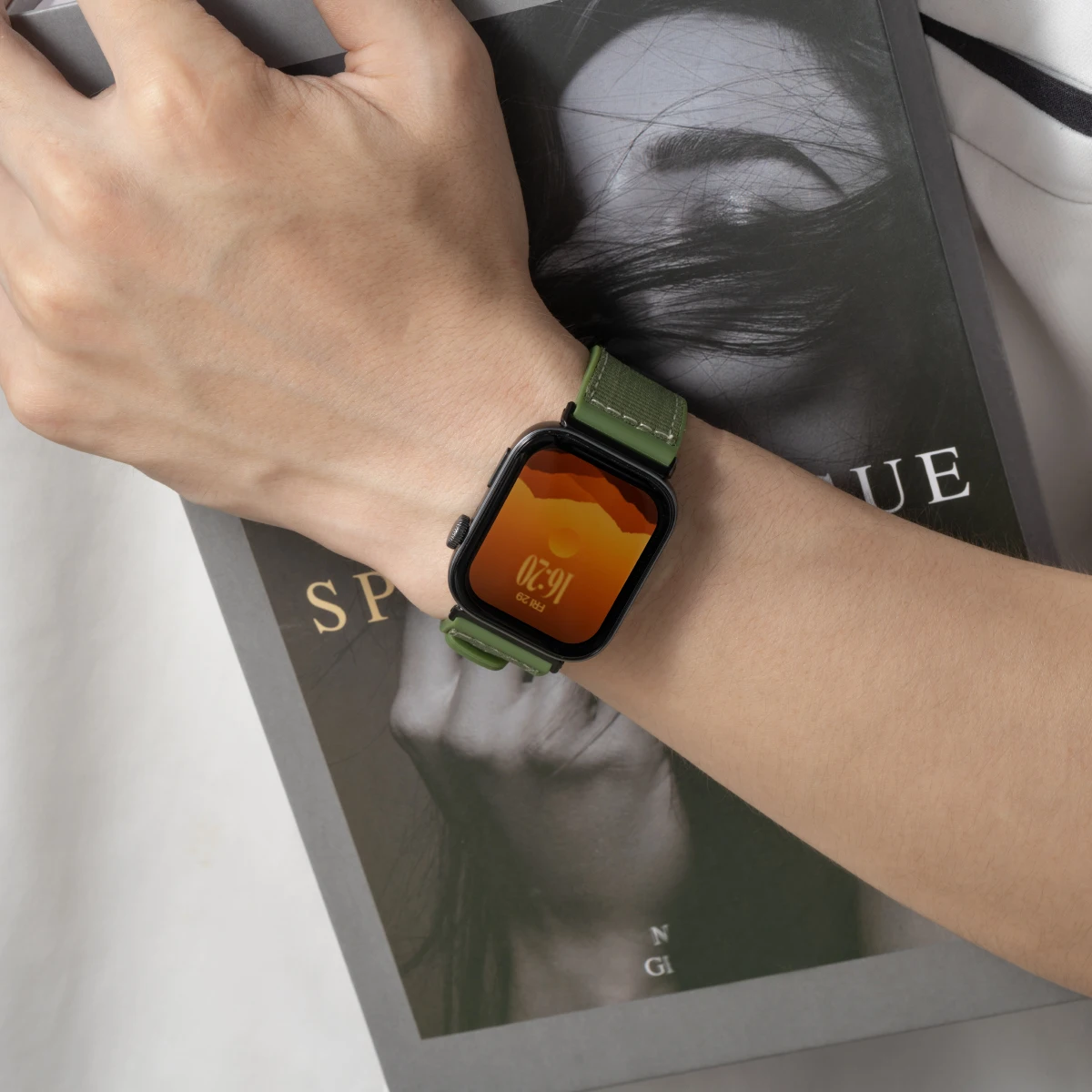 Huawei Watch Fit 4/4 Pro用シリコン編み込みナイロンストラップ、Huawei Watch Fit 3用シリコンバンド、Huawei Watch Fit2/1用ブレスレット