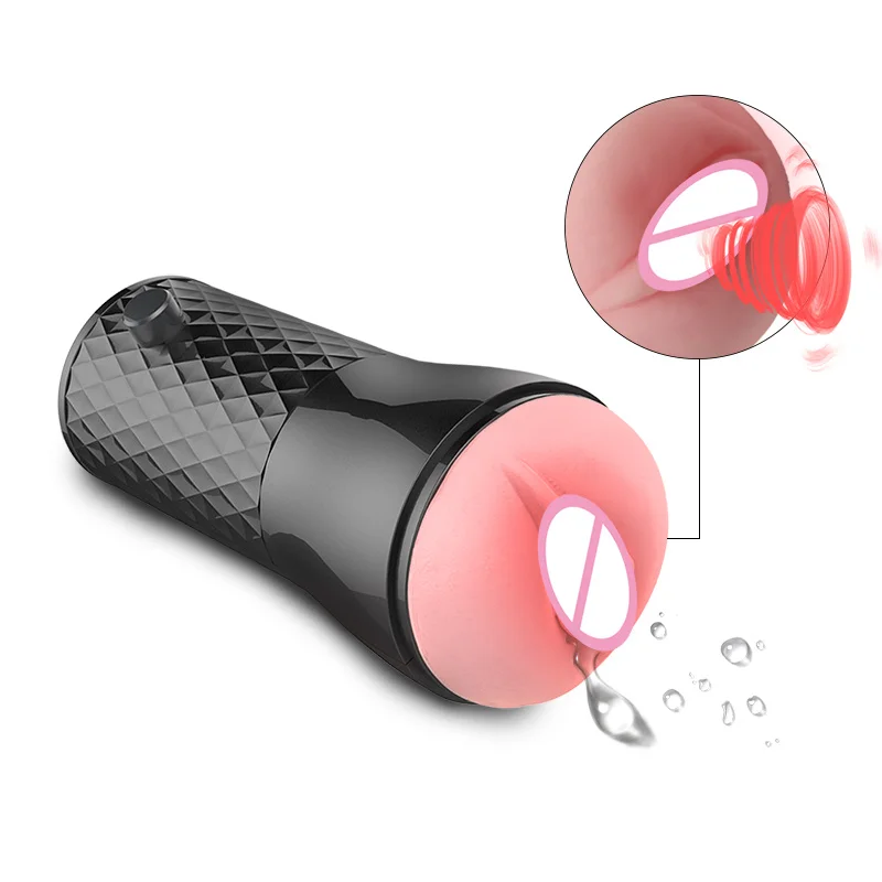 Adult Sex Toys Product For Men And Women Mini Masturbators Cup Small Size Black