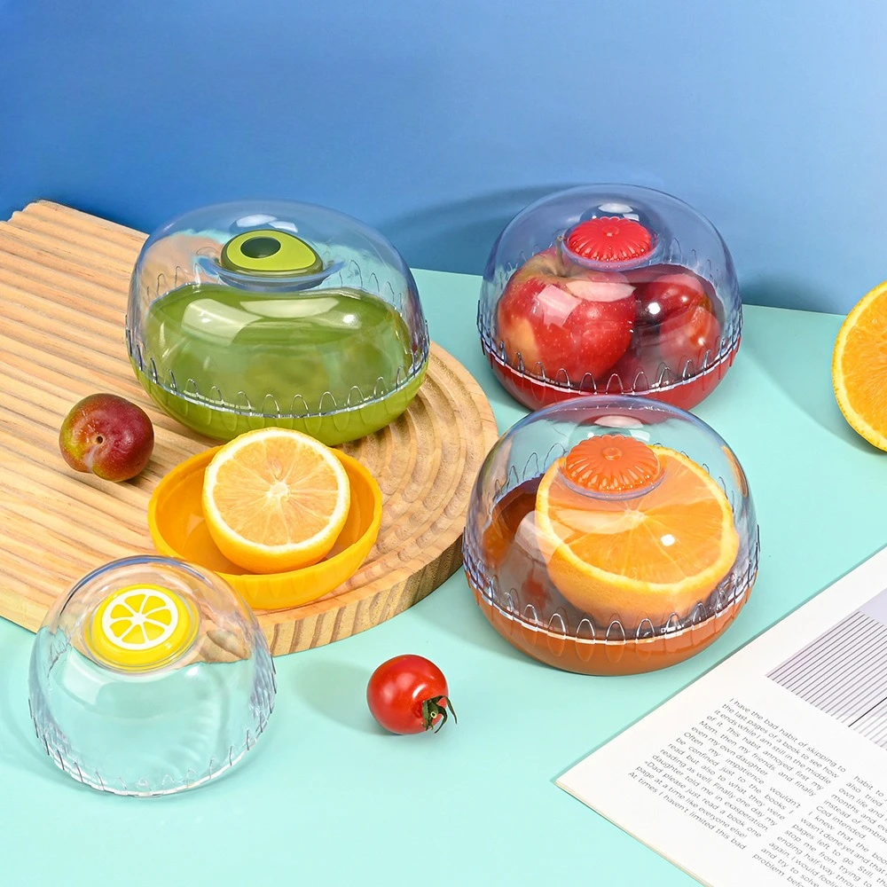

Vegetable Fruits Airtight Crisper Refrigerator Food Storage Box Portable Tomato Avocado Fresh Lemon Storage Food-Grade Fruit Box
