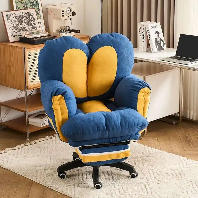 

Single Luxury Chair Salon Styling Computer Minimalist Modern Chair Meditation Relax Articulos Para El Hogar Home Furniture