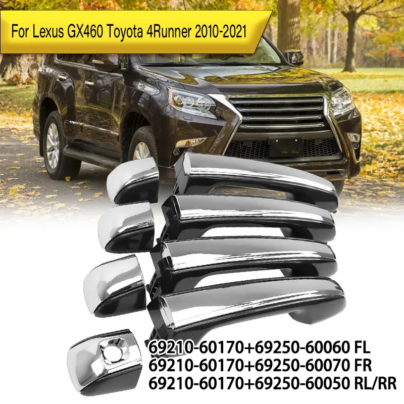 For Lexus GX460 Toyota 4Runner 2010 2011 2012 2013 2014 2015 2016 2017 2018 2019 2020 2021 Car Exterior Door Handle 69210-60170