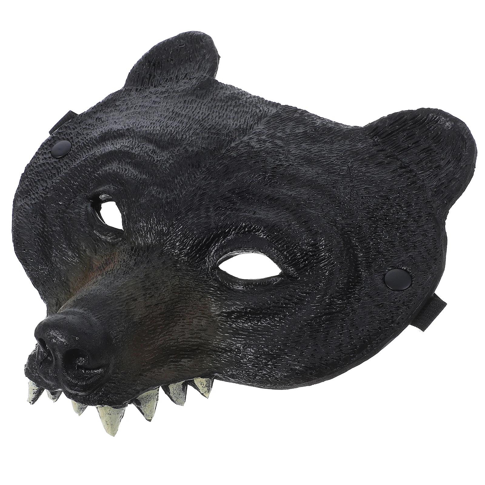 クママスク 大人用 ハロウィンコスチューム かわいい動物フェイスマスク 仮面舞踏会 毛皮のような軽量で快適な小道具