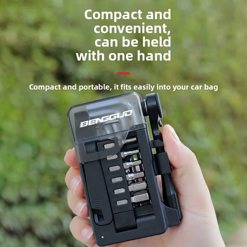 Bouncing Fruit Portable Bicycle Repair Tools Mountain Bike Road Bike Ratchet Wrench Combination Tool Set Repair