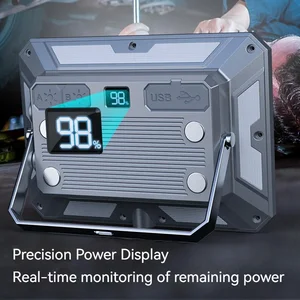 LED Camping -Zeltlicht, wiederaufladbares Scheinwerfer, hohe Leistung, Notleuchten im Freien, wasserdichte, tragbare hängende Nachtlampen 10 Hauptverkaufslaterne für Zelt - №7