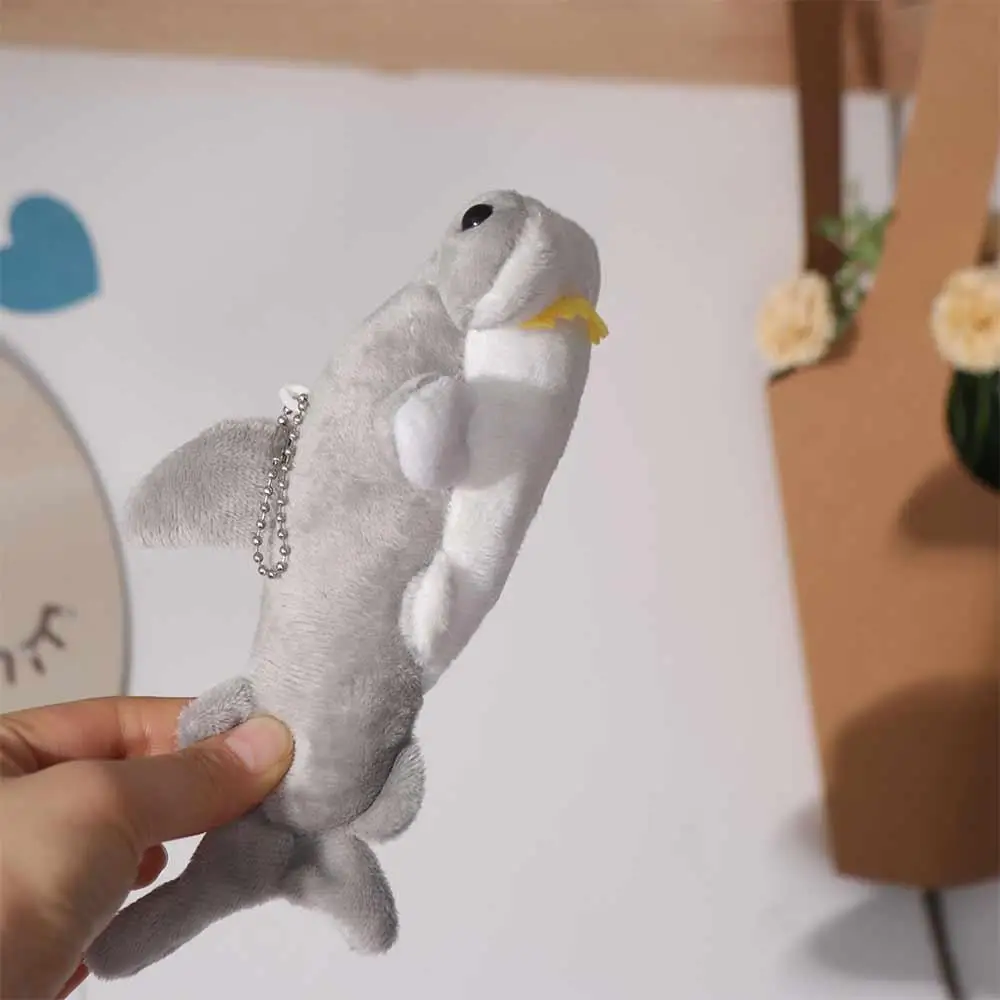 Chain Plush Toys Soft Toy Hammerhead Shark Plush Keyring Hammerhead Shark Plush Doll Stuffed Toy Keychain Shark Plush Keychain