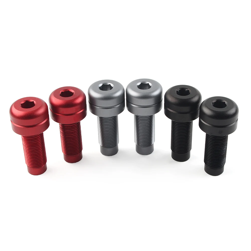 Motorcycle Alloy Handlebar Grips Bar End Slider Cap For Ducati Panigale 899 959 1199/1299/S/R