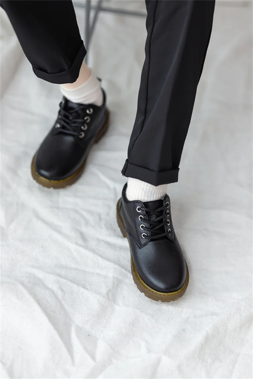 BJD /SD Doll Shoe Uncle, ID75,1/4，1/3 soft soled lace-up leather shoes bjd Doll accessories