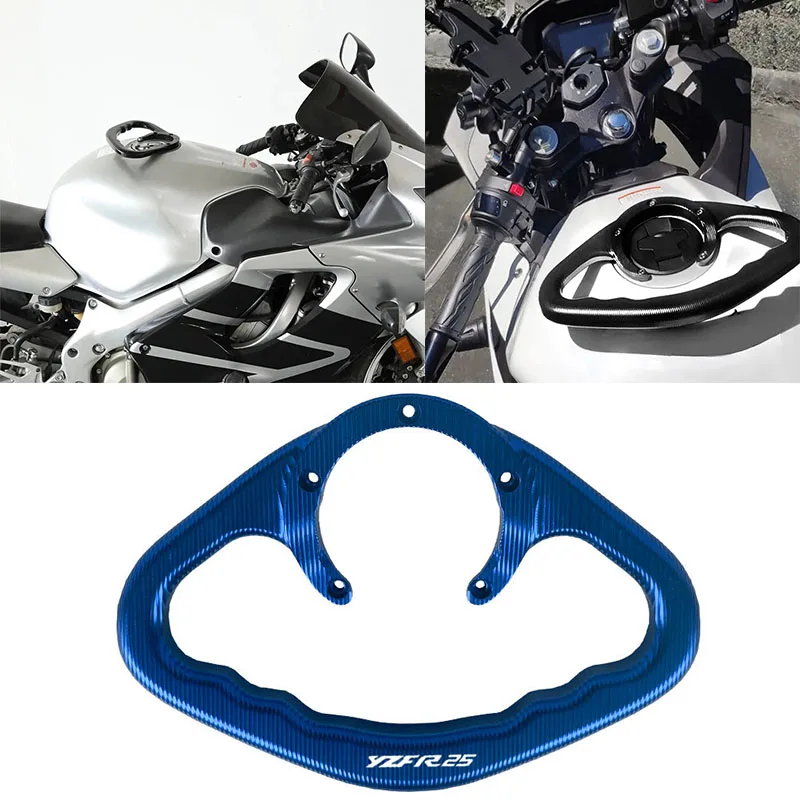 

ЛОГОТИП YZF-R25 для YAMAHA YZFR25 YZF R25 2014-2016, новая высококачественная ручка мотоцикла, пассажирская ручка, топливный бак, руль, подлокотник