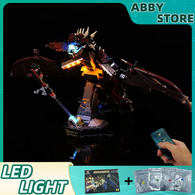 

DIY RC LED Light Kit For LEGO 76406 Horntail Dragon (Only LED Light,Without Blocks Model)