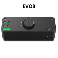 Audient EVO8 4-In / 4-Out Audio Interface Portable Professional Live Recording &Editing Sound Card Arranger Smart Controller