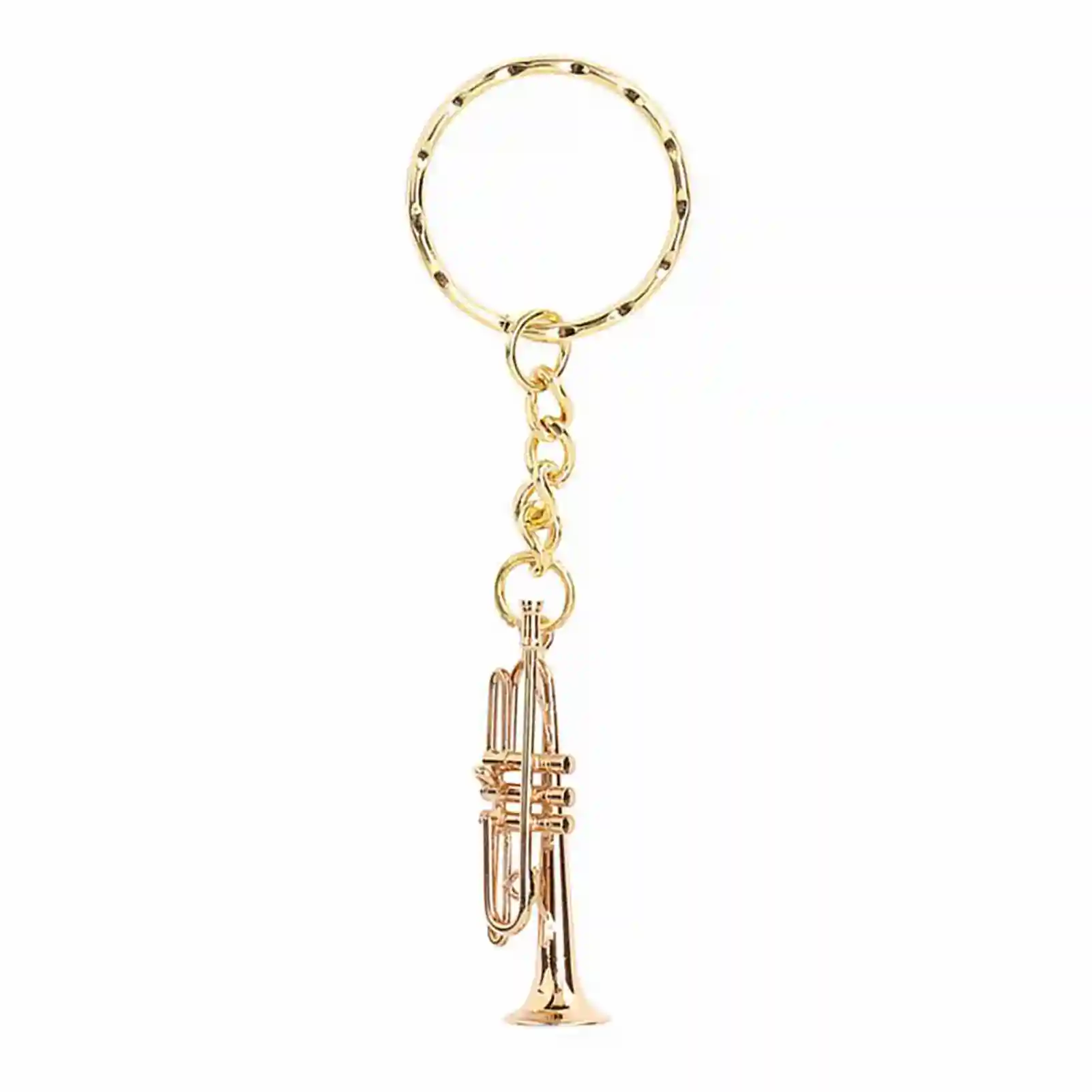 

Fashionable Stylish Musical Instruments Keychain Trumpet Pendant Key Gift Decoration Key Chain Key Pendant Key Chain