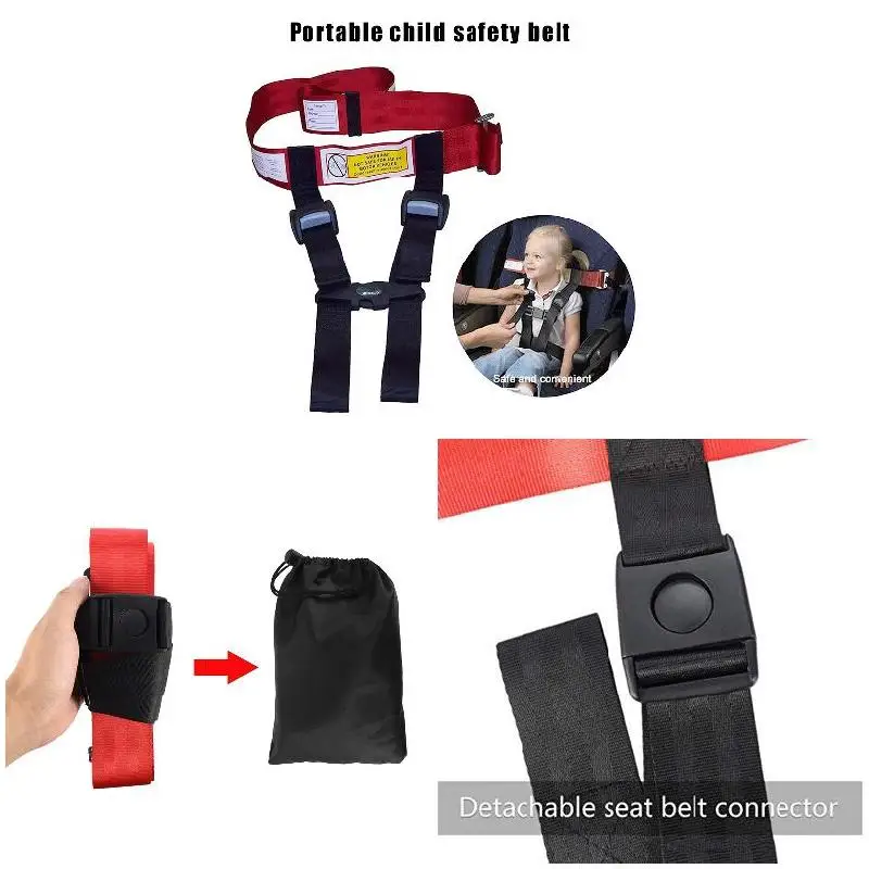 Car Seat Chest Harness Clip Highchair Safety Protection Seat Belt Buckle Harness Strap Lock Anti Slip Kid Adjustable Chest Clip