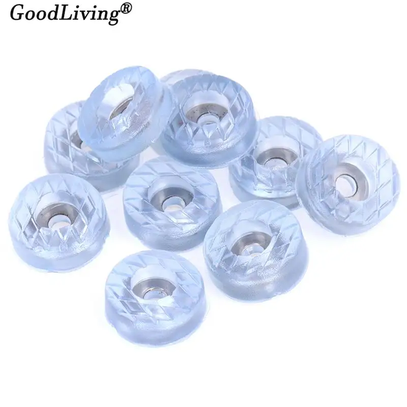 10pcs Good Quality Transparent Non-slip Pads Chair Table Feet Leg Bottom Pads Furniture Sofa Stool Foot Covers Floor Protectors