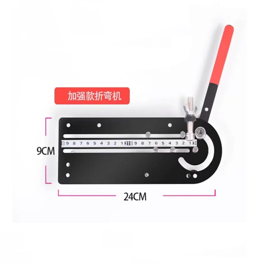 Imagem -06 - Manual Wire Bending Machine Cabo Harness Benders Bvr Hard Wire Pequena Máquina de Dobramento Copper Wire Bender Tool 1pc