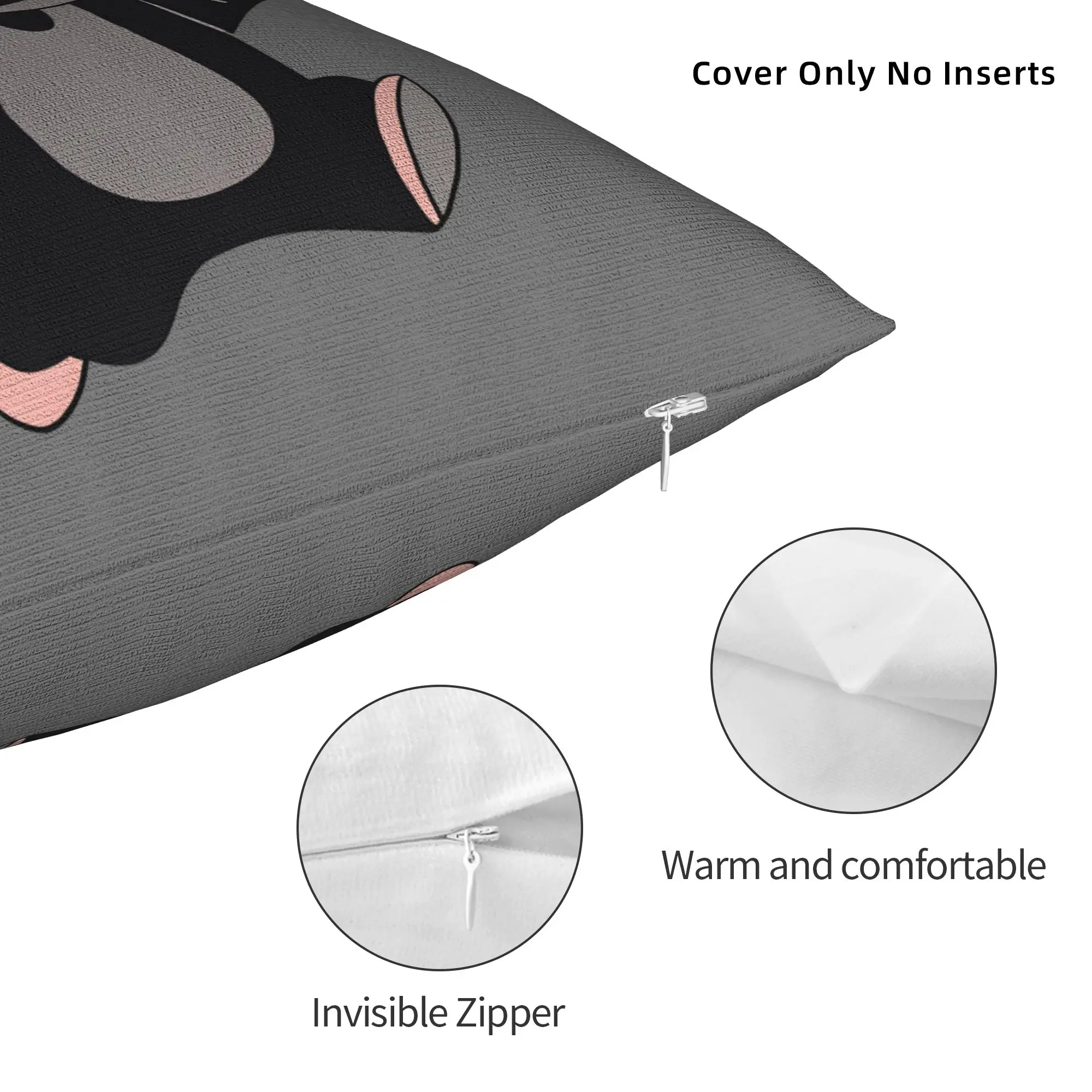 Printed The Little Mole Krtek Pillowcase Polyester Cushion Cover Gift Cartoon Throw Pillow Case Cover Bed Square