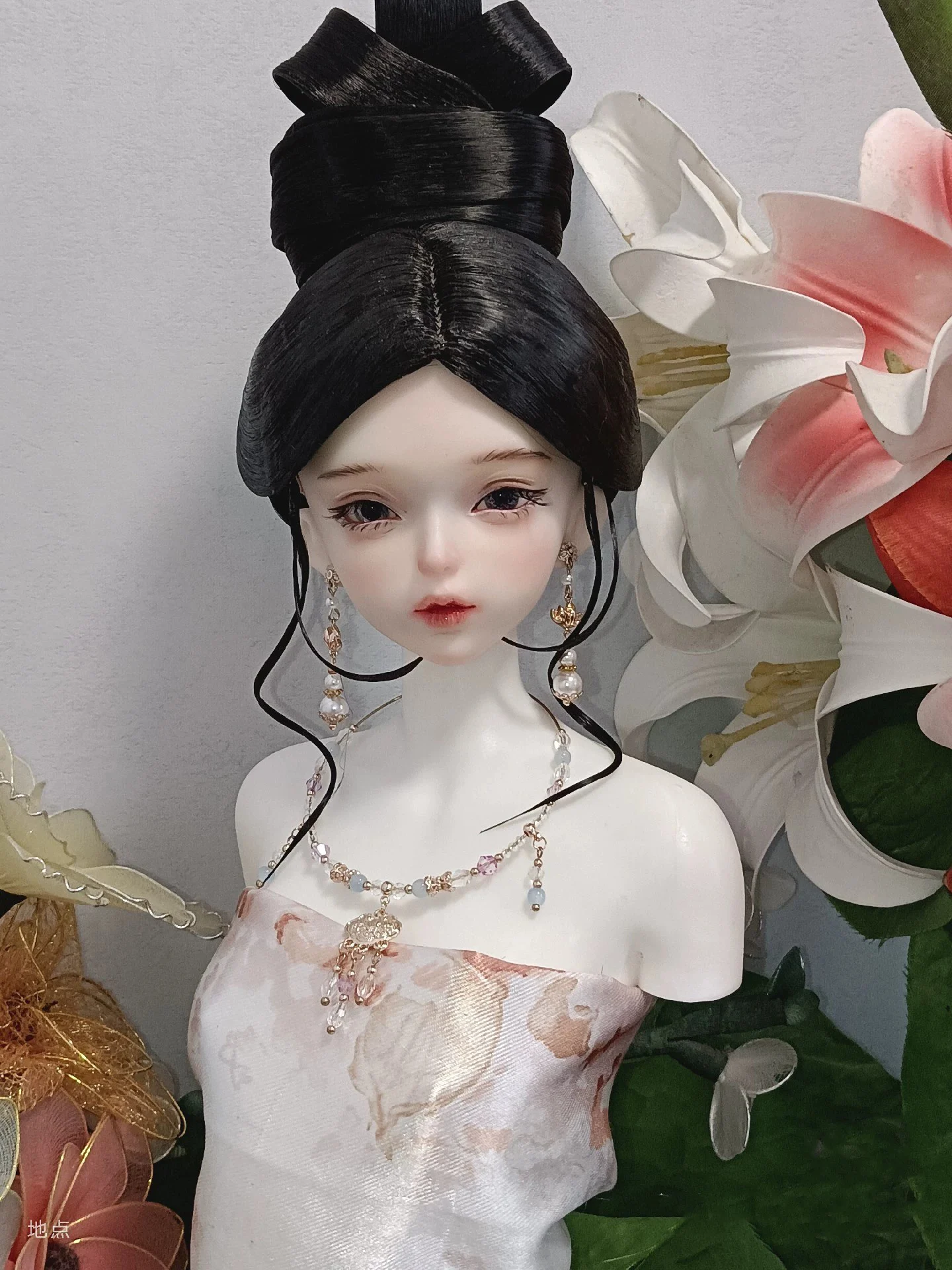 1/4 1/3 スケール古代衣装 BJD かつら中国漢服妖精の髪レトロかつら BJD/SD MSD SD13 ガール SSDF 人形アクセサリー C2424
