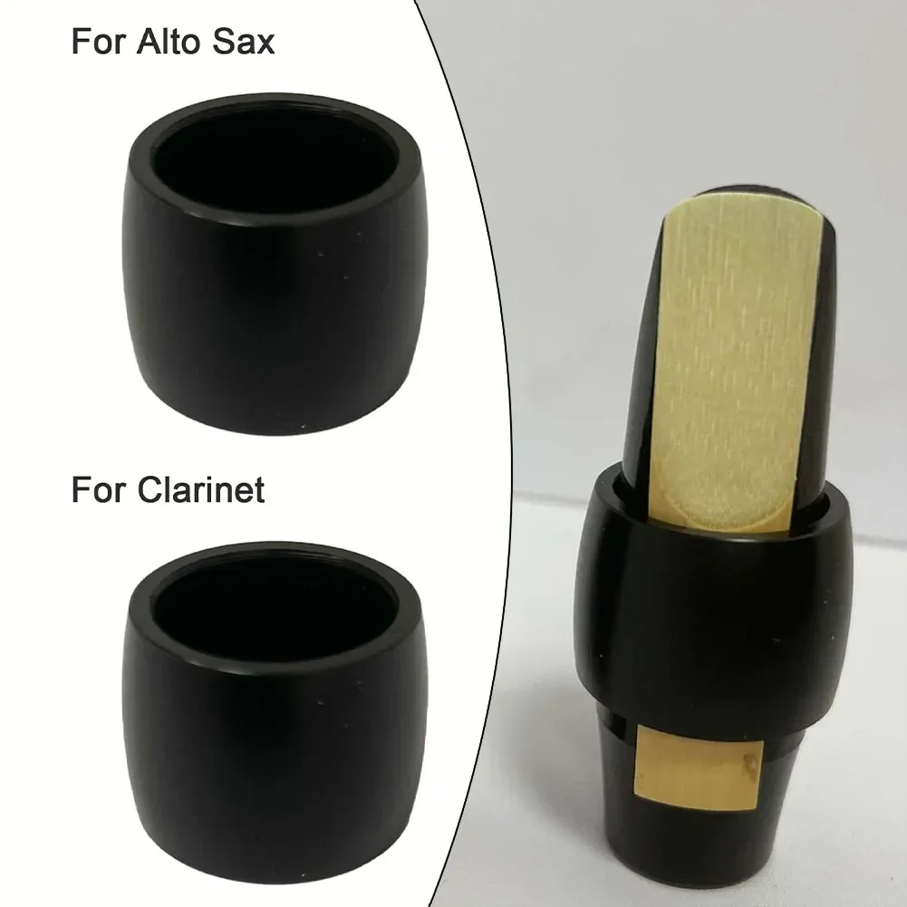 Saxophone Mouthpiece Ligature Reed Clip Clamp  Plastic Ring  Quick And Precise Tightening  Improved Sound Quality