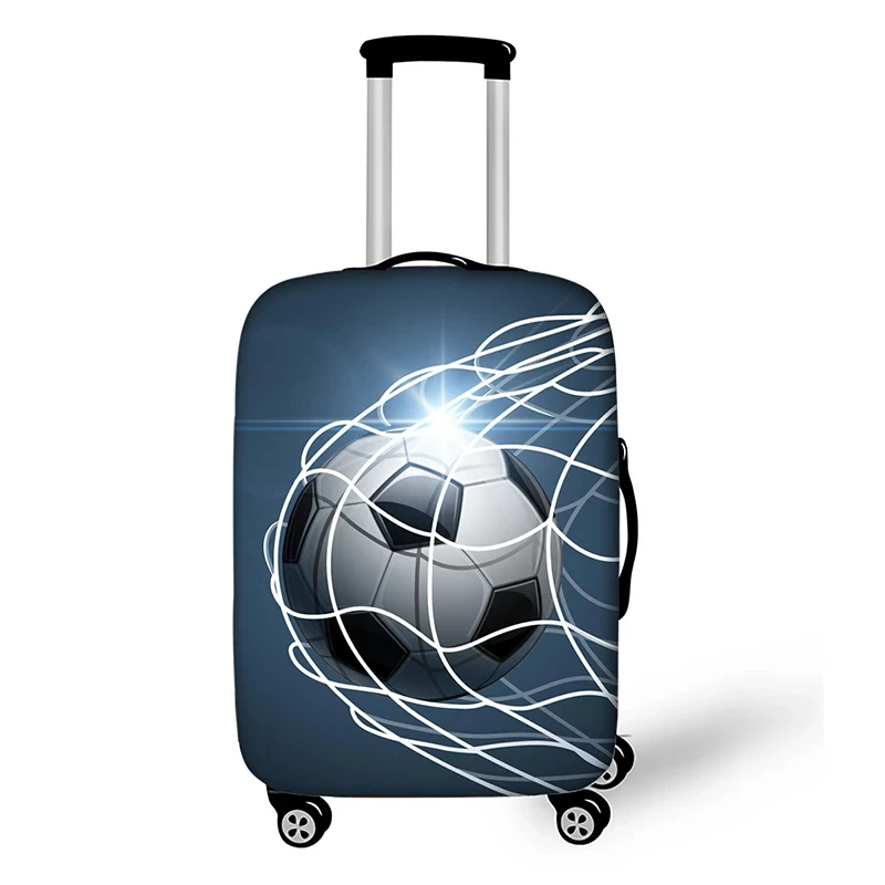 Football Basketball Pattern Luggage Protective Cover 18-32 Inch Trolley Case Cover Travel Accessories Suitcase Protective Cover