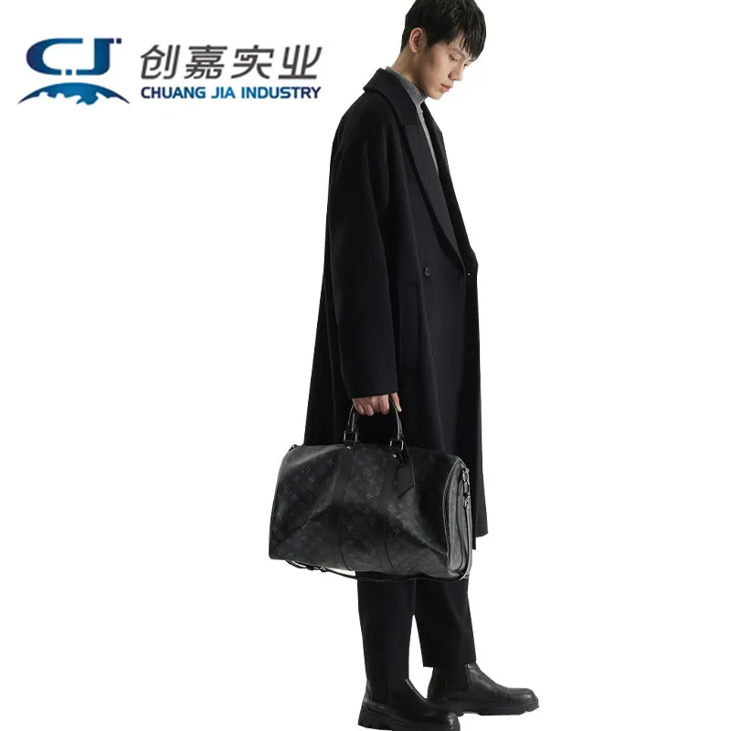 

Мужское пальто из натуральной чистой шерсти. Стильная мужская мода для деловой и повседневной одежды, мягкое и теплое, подходит для осени и зимы.