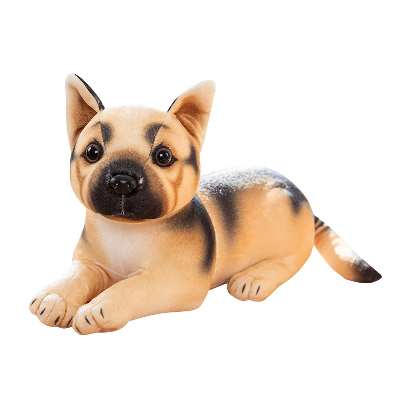 1pc 32cm Simulation Husky Akita Dog Shepherd Dog Pug Plush Toys Stuffed Soft Real Like Animal Dolls Lovely Gift for Children