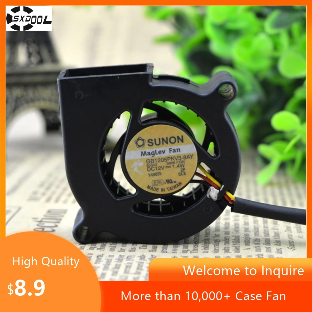 For SUNON GB1205PKV3-8AY 5020 Cooling Fan Blower, 12V 1.4W, High-Performance Heat Dissipation Projectors & AV Equipment