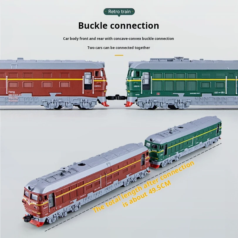 合金スプレートレインクラシック蒸気機関車の音と光のフィードバック鉄道輸送車両