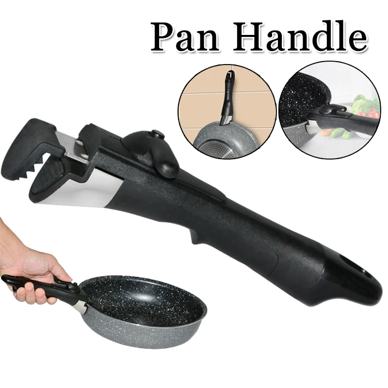 Mango De Repuesto Para Olla/Sartén De 16 Cm - Antideslizante, Resistente Al Calor, Con Tornillos M6
