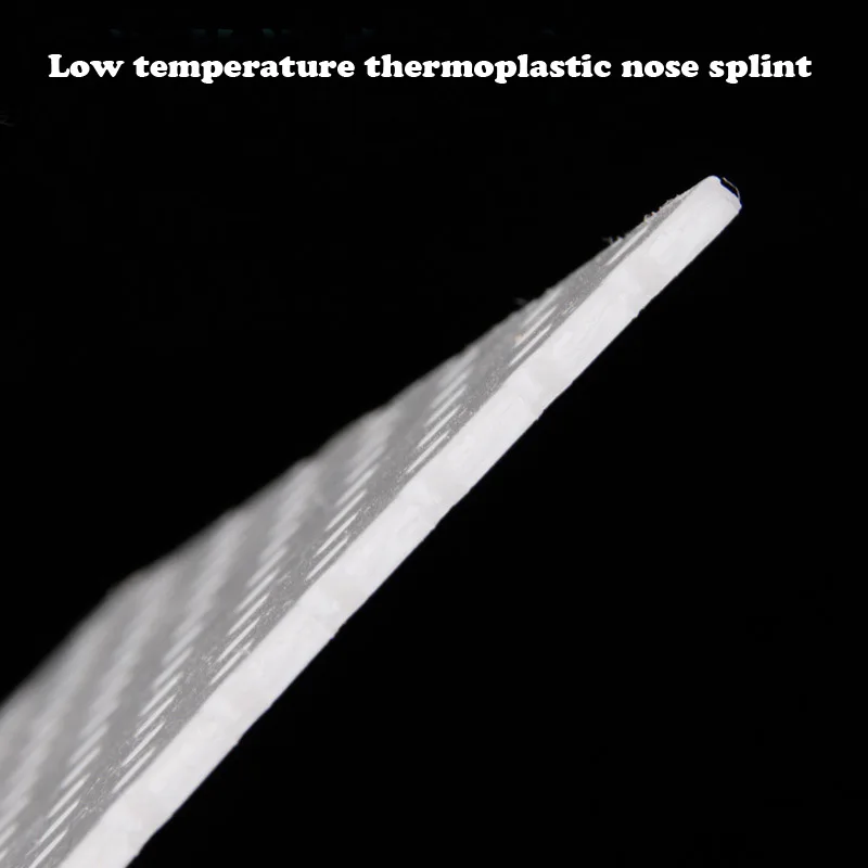 Low temperature thermoplastic nasal splint plastic surgery plastic plate orthopedic orthopedic fixator