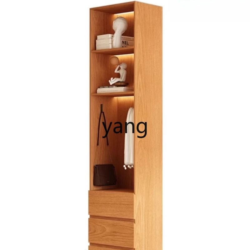 

YHM all solid wood corner wardrobe master bedroom wardrobe side cabinet