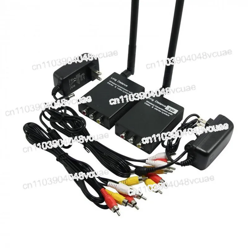 

Беспроводной видеопередатчик и приемник дальнего действия 3 Вт TX RX для видеокамеры