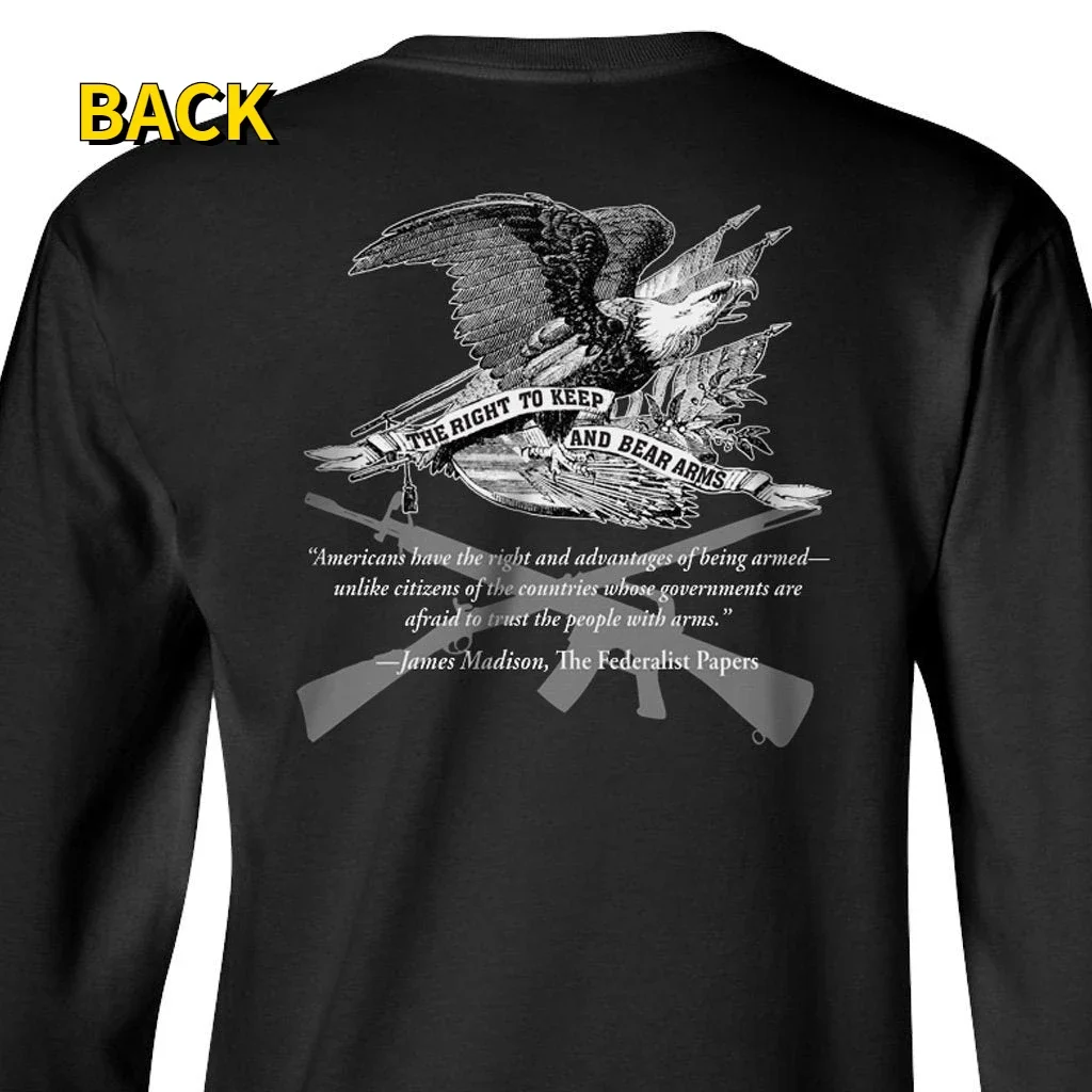 The Right To Keep and Bear Arms 2nd Amendment Patriotic T-Shirt 100% Cotton O-Neck Short Sleeve Summer Casual Mens T-shirt
