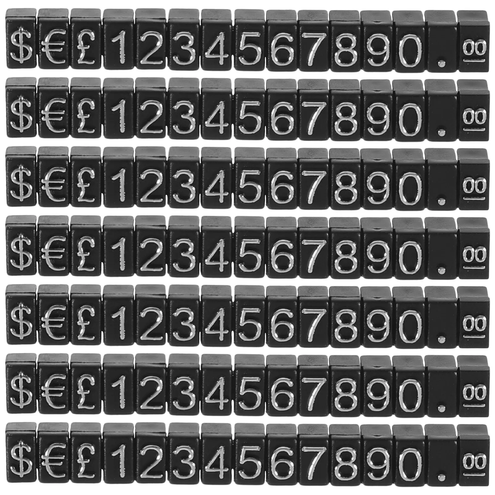 

10 комплектов ценников-кубиков для розничных прилавков, подставок для этикеток, ценников для продажи в торговых центрах, ювелирных магазинах, пекарнях, а также для ювелирных ценников