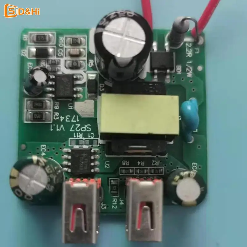 Switching Power Supply Module 5V2.5A USB Output Fast Charging Power Module 220V To 5V Isolation Switch Power Supply Board
