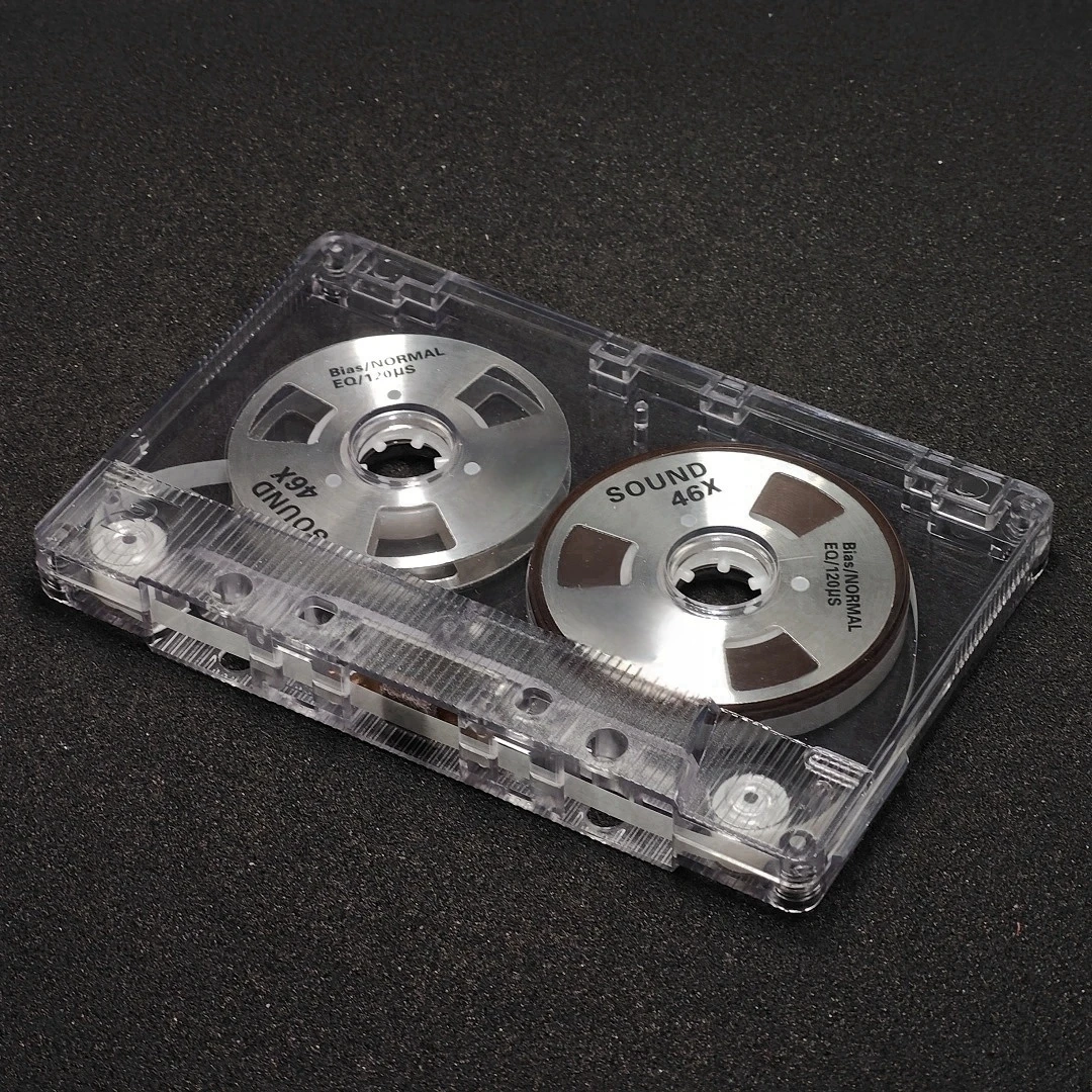 High Quality Aluminum Reel To Reel Cassette Blank Audio Cassette Tape 46min (DIY)