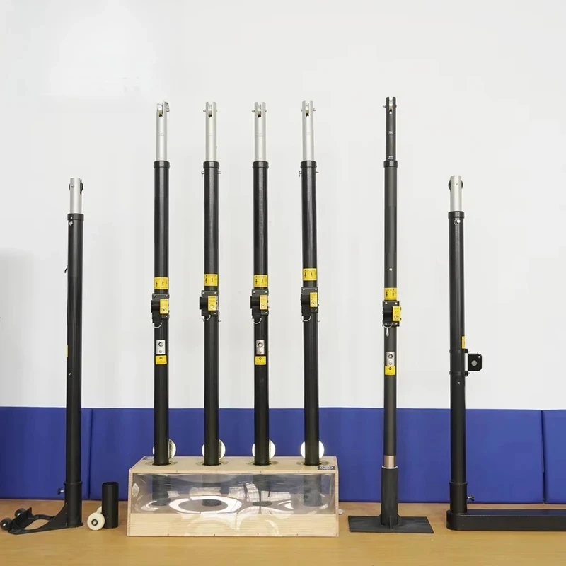 Profsional Aluminum Post Outdoor Portle Par Volleyball Net Pol