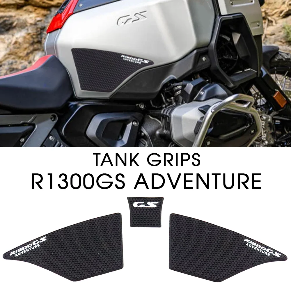 

Motorcycle Rubber Fuel Tank Pads for BMW R1300GS Adventure Accessories Knee Grip Decals R 1300 GSA R1300GS ADV Tank Grips 2024-