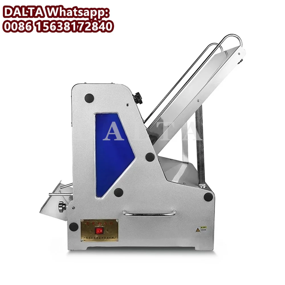 Bread Slicing Machine With 304 Stainless Steel Bread Cutter Electric Small Bread Slicer Toast Loaf for Home