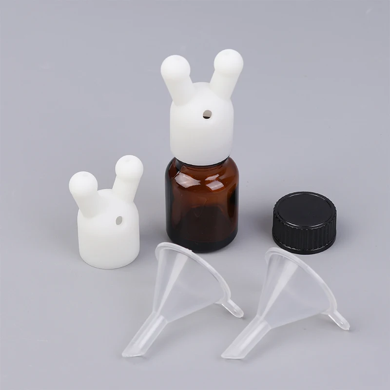 【1Set Leakproof Aroma Essential Oil Inhaler Cap Mini Essential Oil Perfume Inhaler Dispenser Bottle Essential Oil Inhaler】