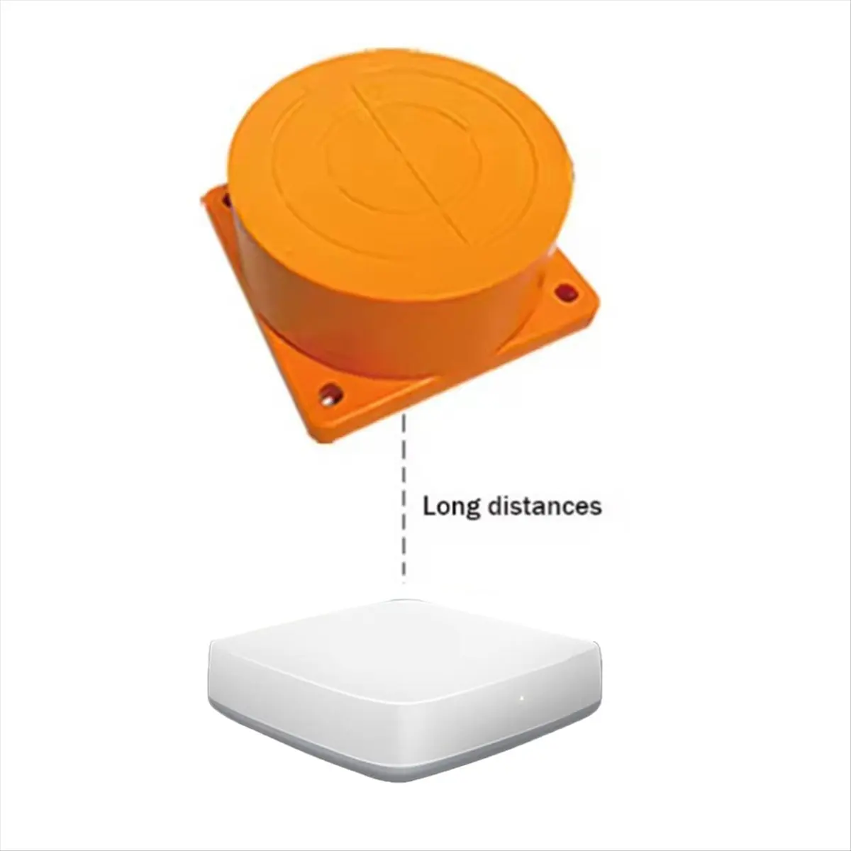 AA80 Tuya Smart Zigbee Ultrasonic Liquid Level Water Tank Monitor Sensor with Real-Time Alarms for IOS Android APP Control