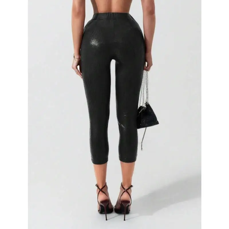 

Sexy Low Waist Ankle-Length Long Dr J 887 P 7824 New Autumn Winter Women's Cross-Border Faion Ciwalk Vintage Sle