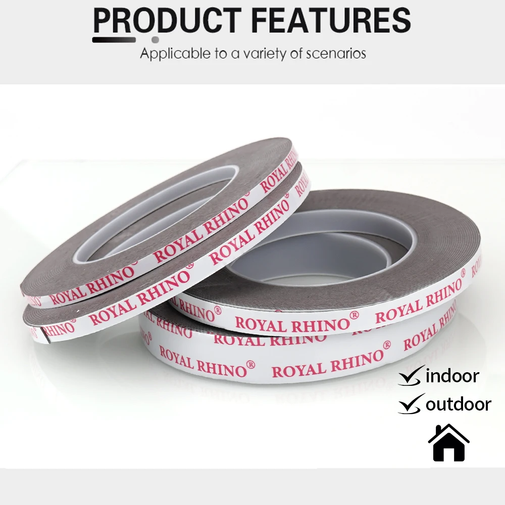 33M/10M/4.5M Car Adhesive Double Sided Mounting Tape Attaches Side Moldings Trim Emblems Rear Spoiler of car Interior Exterior