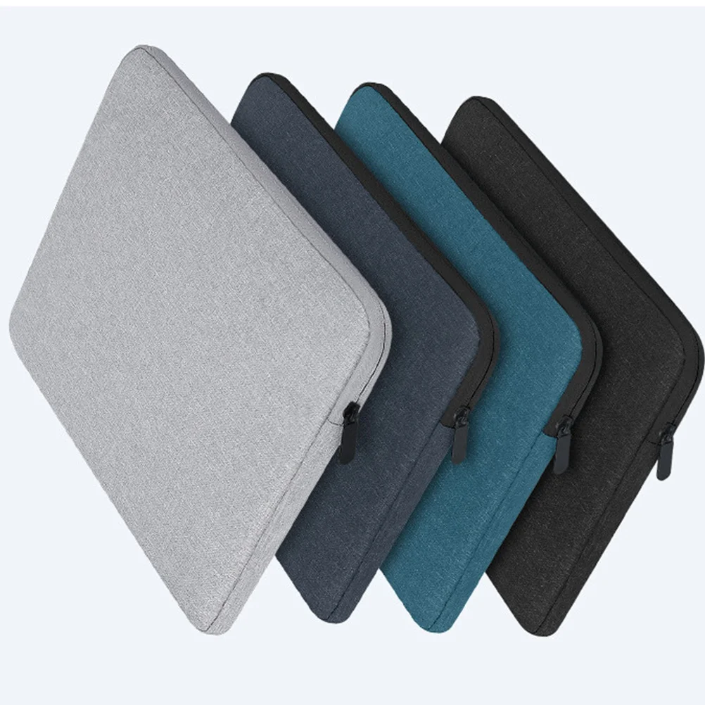 حقيبة يد للكمبيوتر المحمول مقاس 15 بوصة، حقيبة كمبيوتر محمول مقاومة للصدمات بسعة كبيرة لحماية الملحقات الرقمية للسفر للجنسين