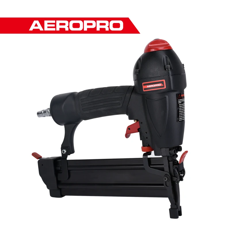 AEROPRO SF5040RC 2-in-1 Pneumatic Industrial Nail Gun and Air Nailer Stapler with Rugged Carrying Case Oil Tool