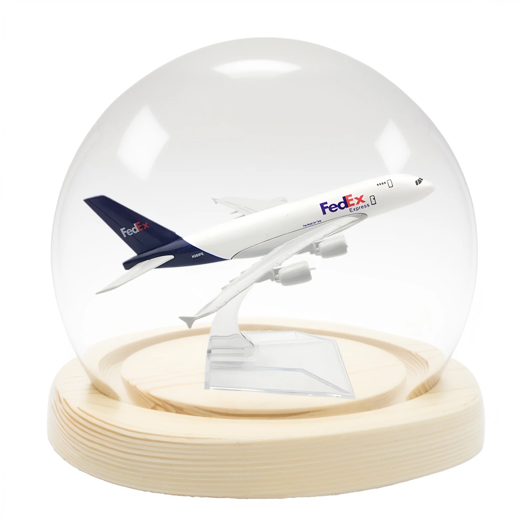 

Литая под давлением металлическая копия самолета с прозрачным стеклянным кейсом, масштаб 1:400, модель самолета, авиационная Коллекционная миниатюрная фигурка, игрушка