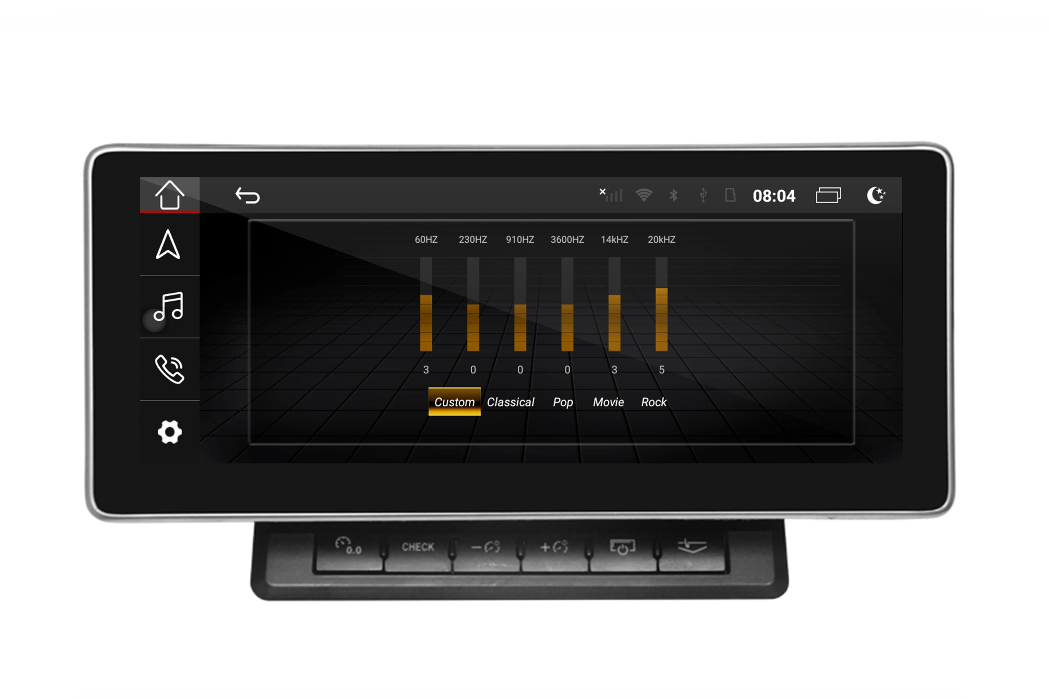 OTDOPCAR 10.25 인치 터치 스크린 자동차 스테레오 업그레이드, 아우디 A6, MMI 2G, 3G, 2005-2015, 안드로이드 자동차 애플 카플레이