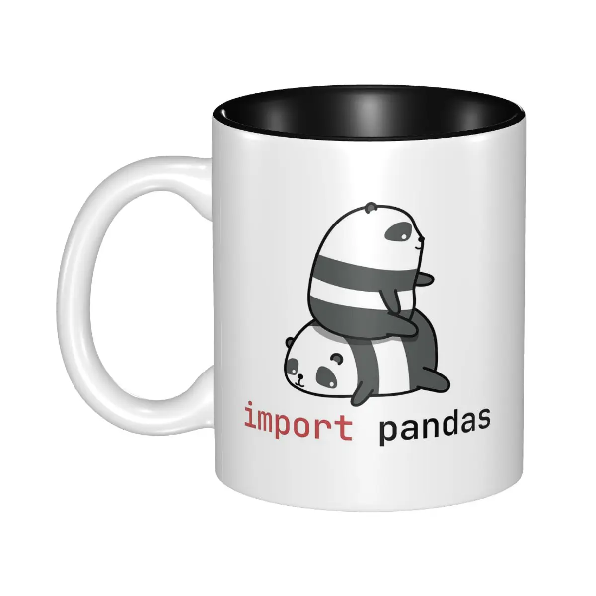 Import Pandas Mug Funny Ceramic Coffee Cups Tea Mugs Milk Cup Drinkware Gift for Friends